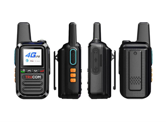 TRUCOM T05 Global Walkie Talkie Unlimited Range Encrypted Two-Way Radio